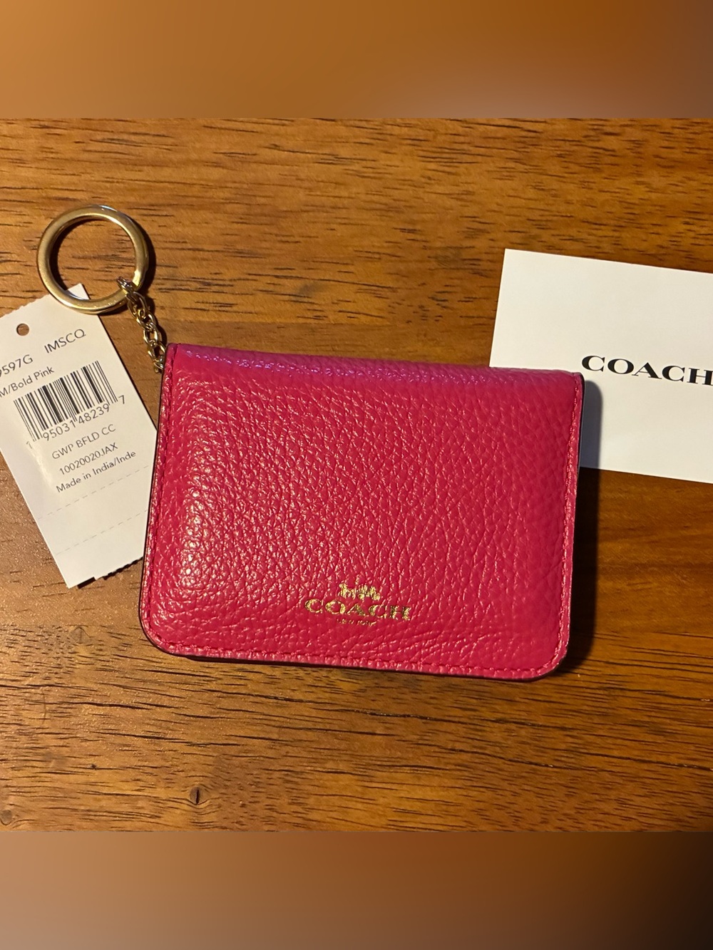 Coach Card Case Wallet